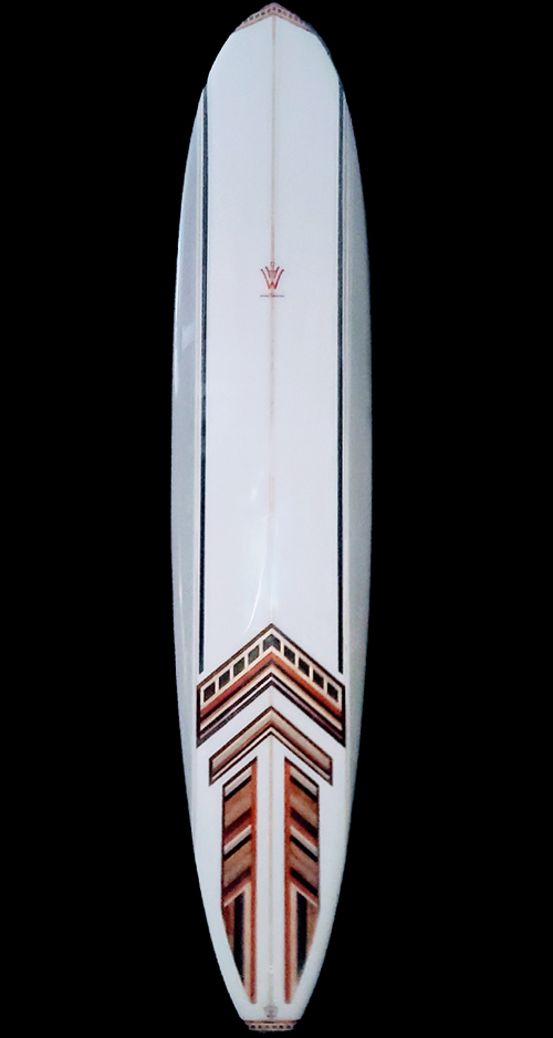 Woody Arrowhead Surfboard by Huskaweeg Surfboards